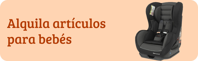 Alquila artículos para bebés
